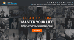 Desktop Screenshot of projectlifemastery.com