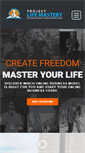Mobile Screenshot of projectlifemastery.com